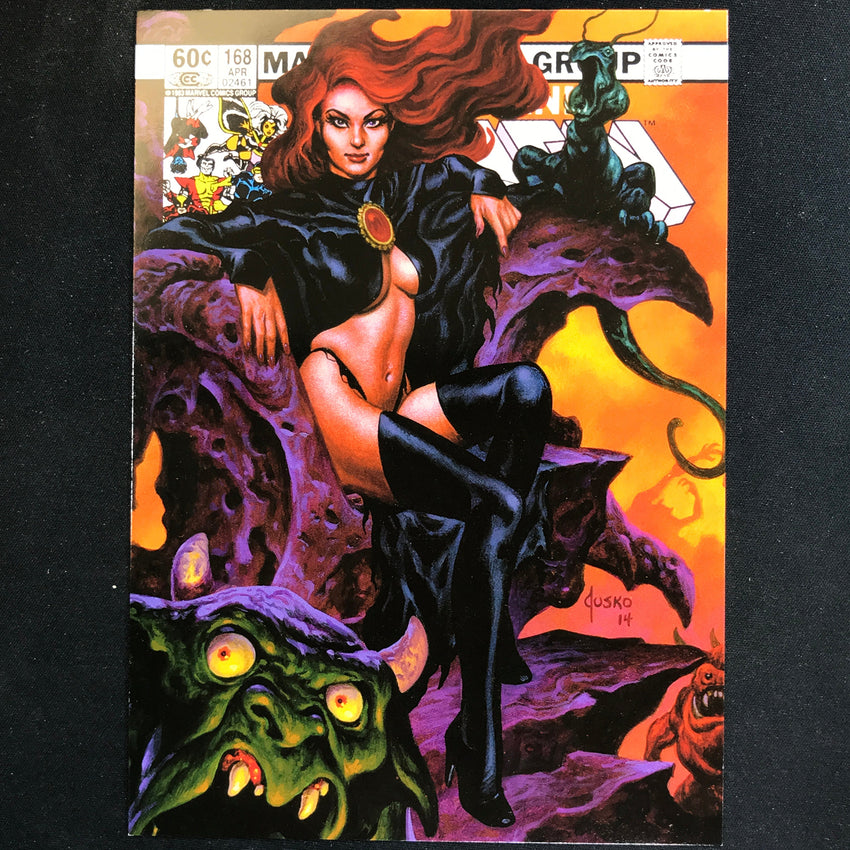 2024 Marvel Masterpieces XL GOBLIN QUEEN What If Base Level 1 #22