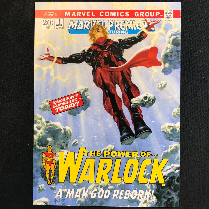 2024 Marvel Masterpieces XL ADAM WARLOCK What If Base Level 1 #23