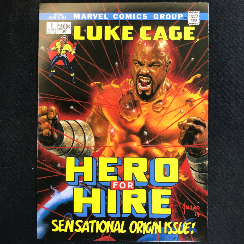 2024 Marvel Masterpieces XL LUKE CAGE What If Base Level 2 #26
