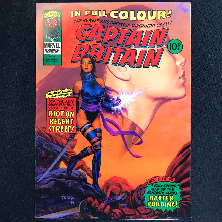 2024 Marvel Masterpieces XL PSYLOCKE What If Base Level 2 #29