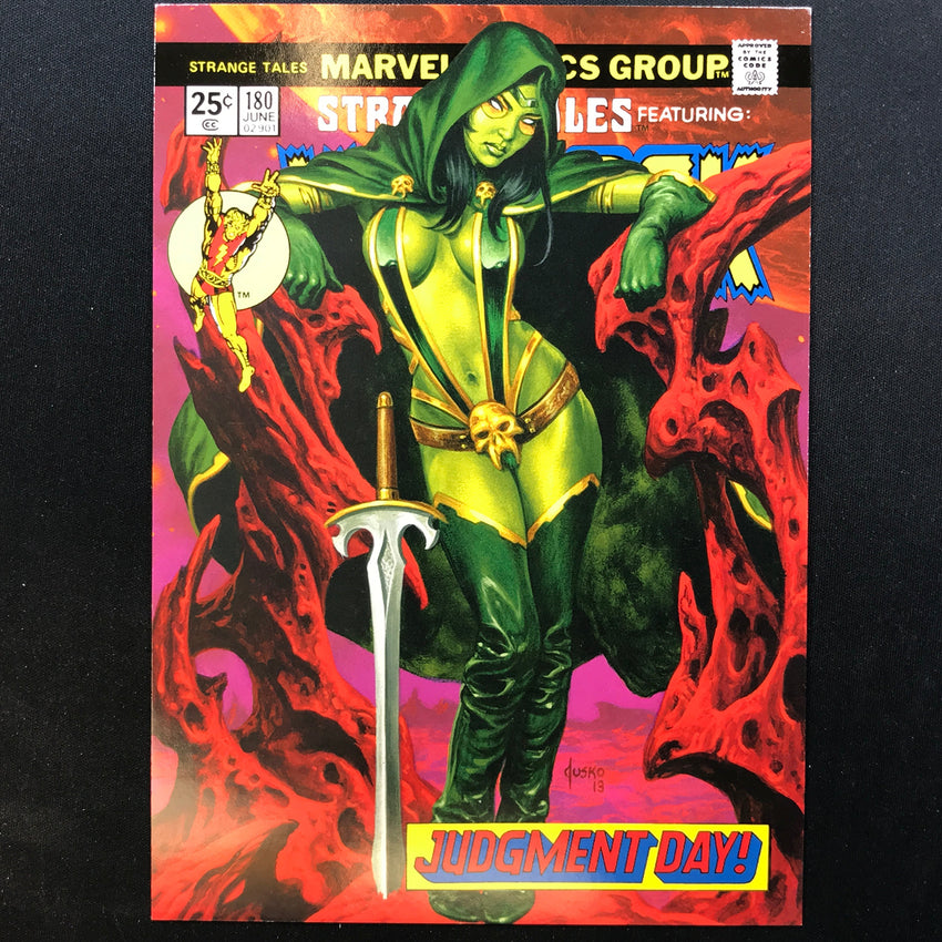 2024 Marvel Masterpieces XL GAMORA What If Base Level 2 #34