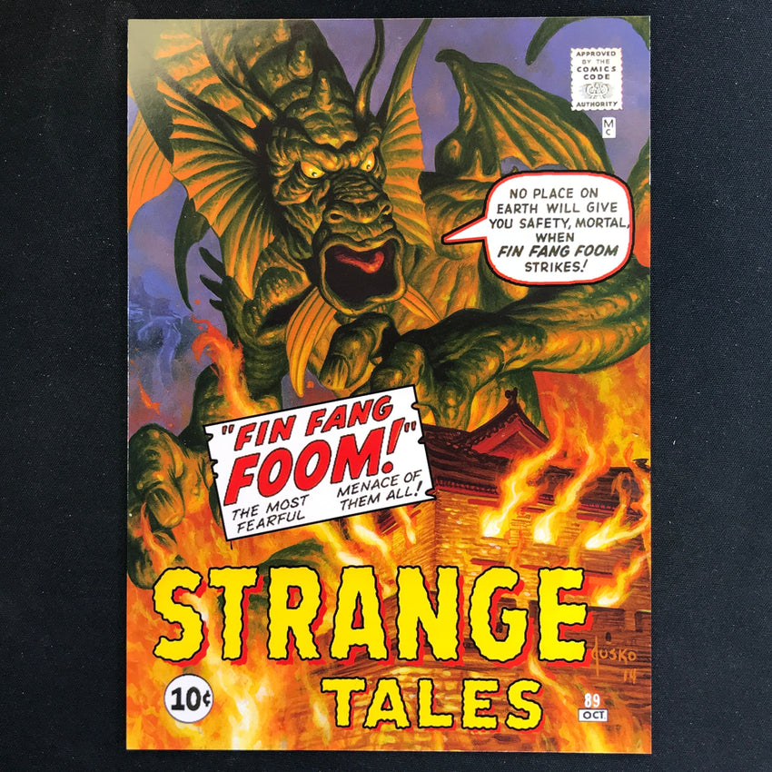 2024 Marvel Masterpieces XL FIN FANG FOOM What If Base Level 1 #3
