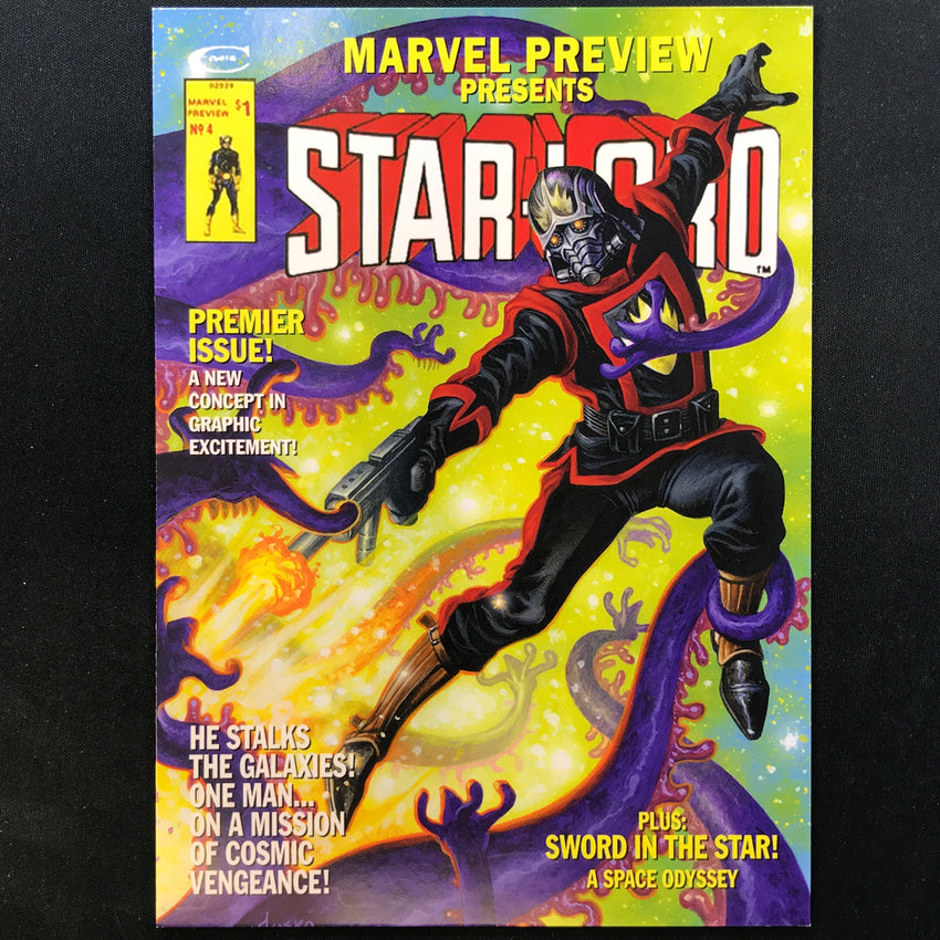 2024 Marvel Masterpieces XL STAR-LORD What If Base Level 2 #41