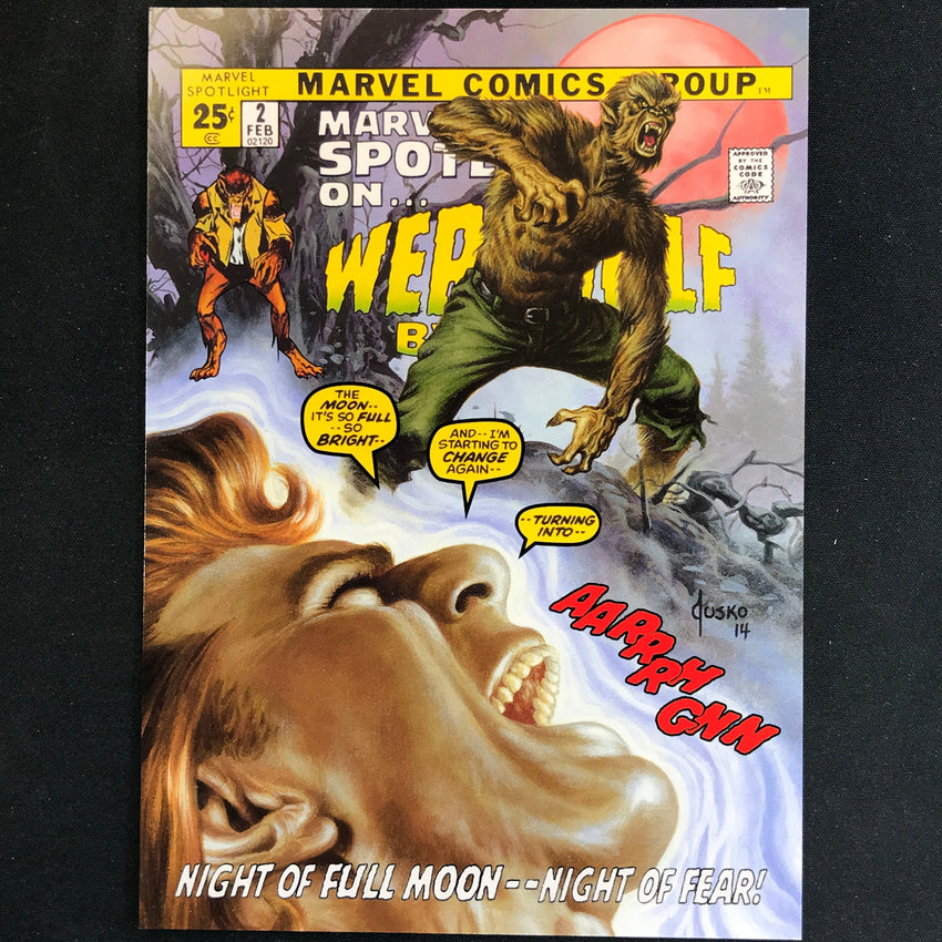 2024 Marvel Masterpieces XL WEREWOLF BY NIGHT What If Base Level 1 #4