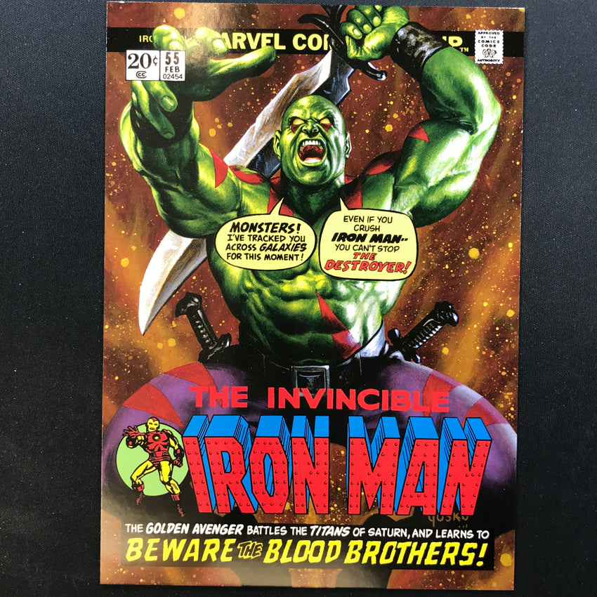 2024 Marvel Masterpieces XL DRAX THE DESTROYER What If Base Level 3 #54