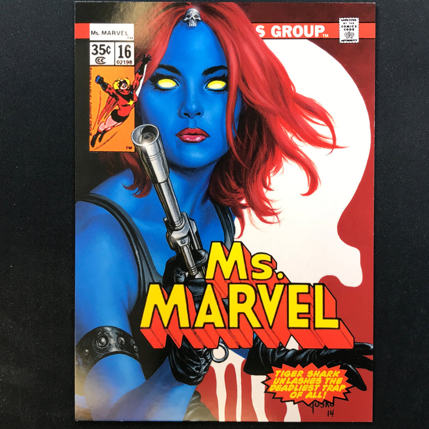 2024 Marvel Masterpieces XL MYSTIQUE What If Base Level 3 #56