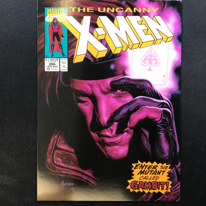 2024 Marvel Masterpieces XL GAMBIT What If Base Level 3 #57