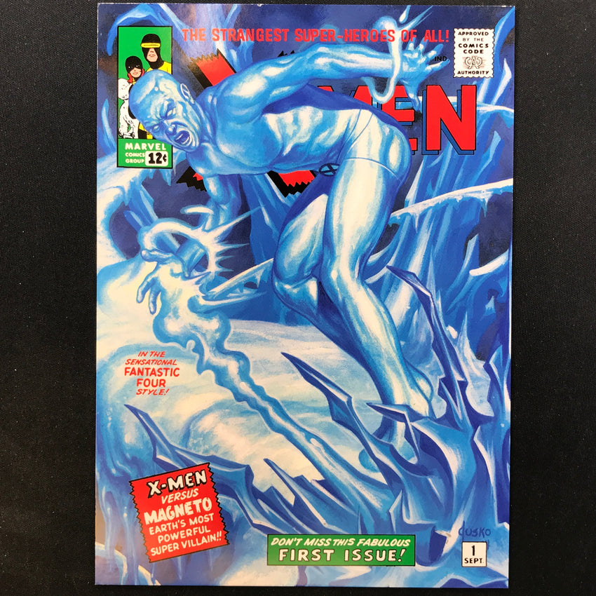 2024 Marvel Masterpieces XL ICEMAN What If Base Level 3 #62
