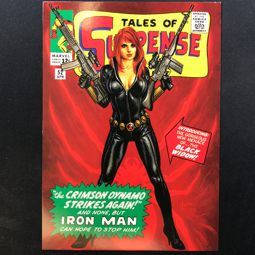 2024 Marvel Masterpieces XL BLACK WIDOW What If Base Level 3 #63