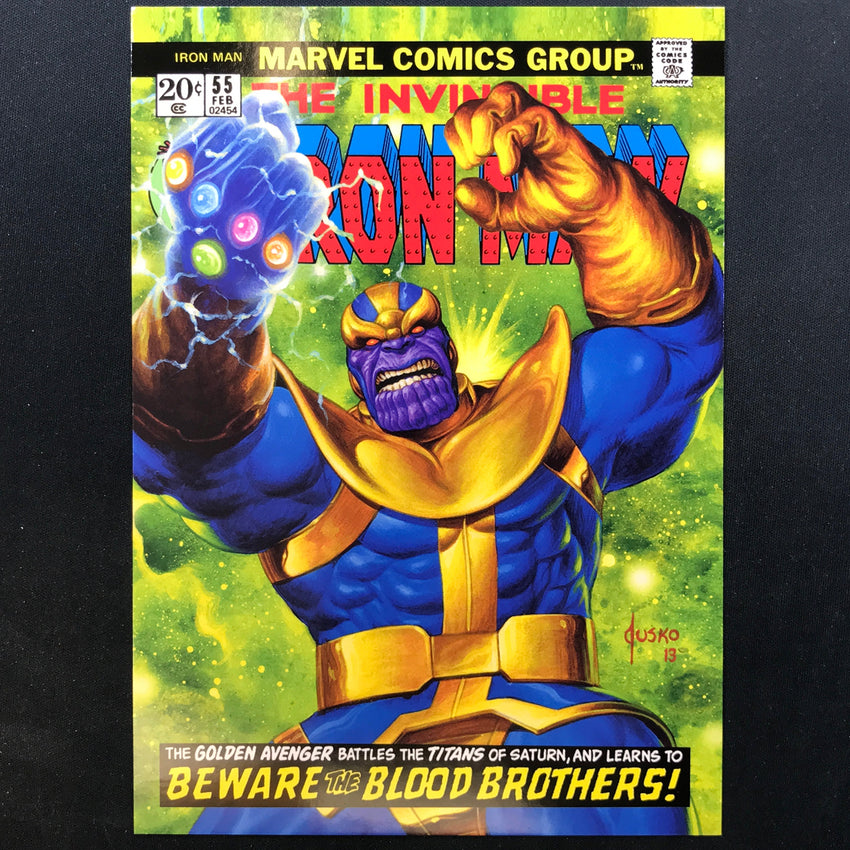 2024 Marvel Masterpieces XL THANOS What If Base Level 3 #64