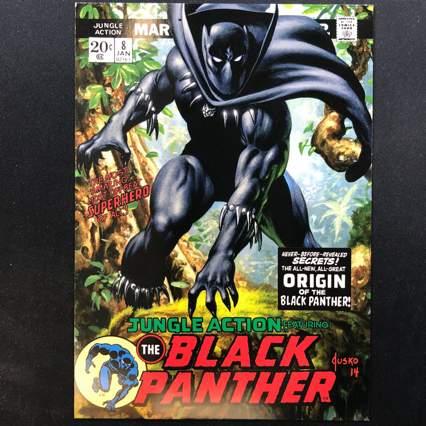 2024 Marvel Masterpieces XL BLACK PANTHER What If Base Level 3 #65
