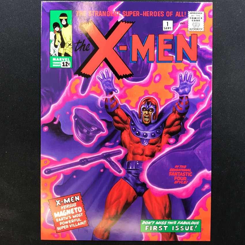 2024 Marvel Masterpieces XL MAGNETO What If Base Level 3 #72