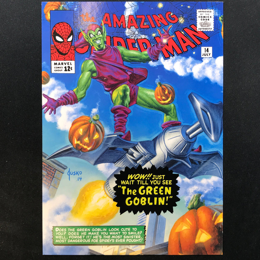 2024 Marvel Masterpieces XL GREEN GOBLIN What If Base Level 4 #77