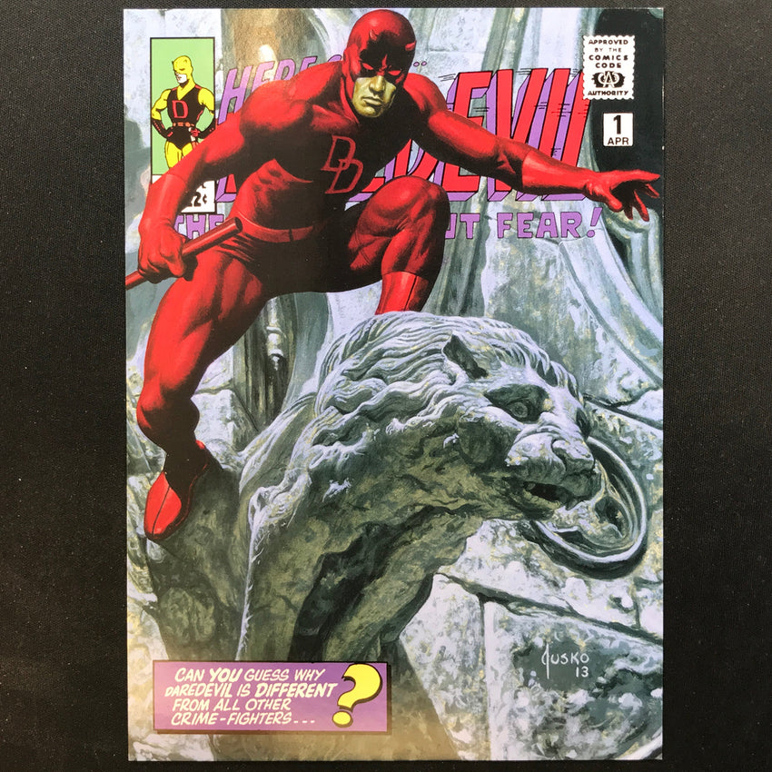 2024 Marvel Masterpieces XL DAREDEVIL What If Base Level 4 #78