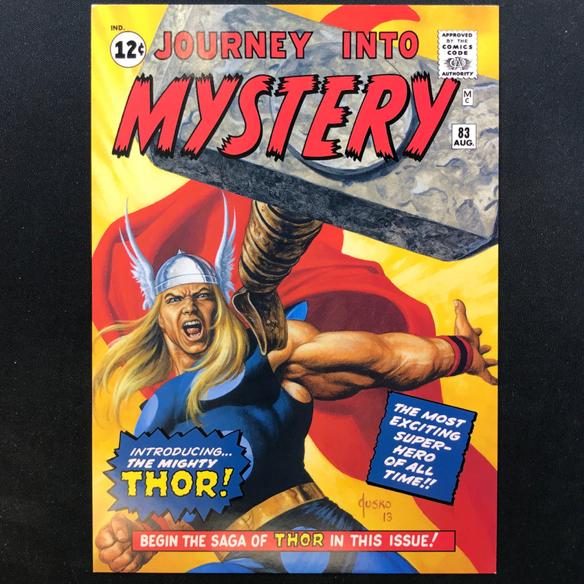2024 Marvel Masterpieces XL THOR What If Base Level 4 #81