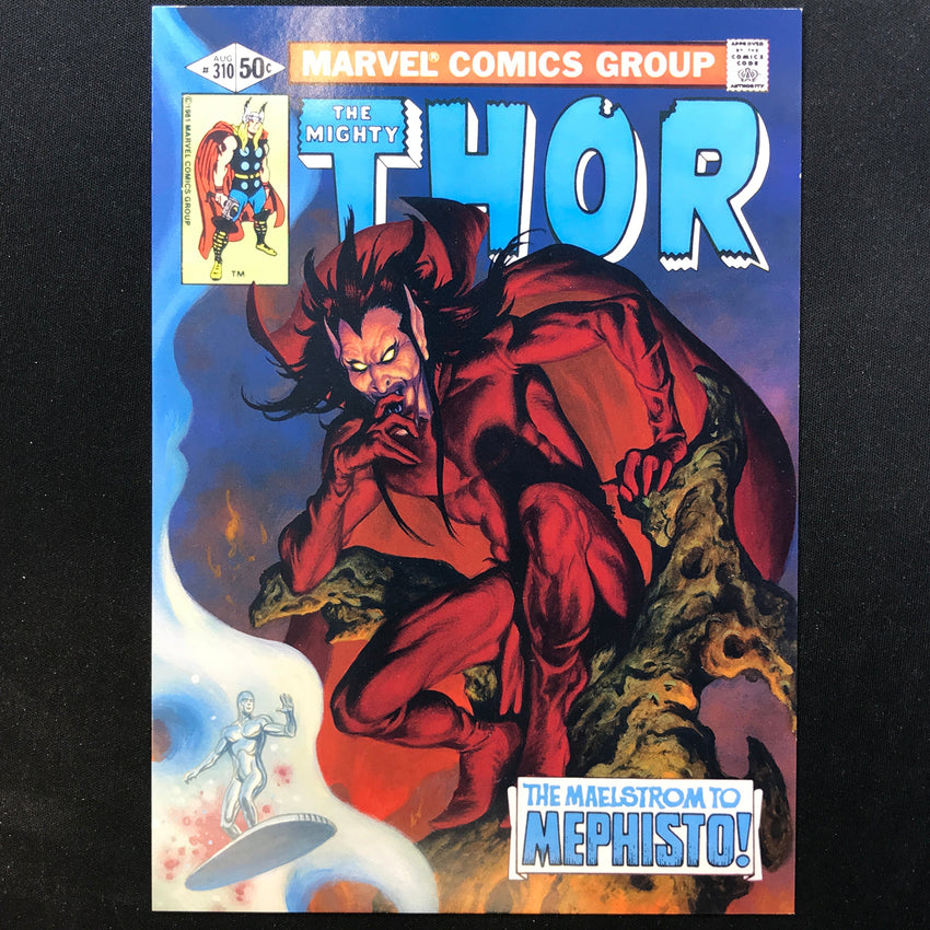2024 Marvel Masterpieces XL MEPHISTO What If Base Level 4 #83