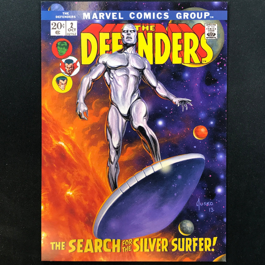 2024 Marvel Masterpieces XL SILVER SURFER What If Base Level 5 #88