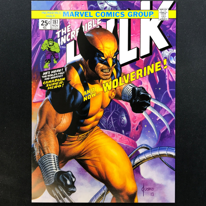 2024 Marvel Masterpieces XL WOLVERINE What If Base Level 5 #89