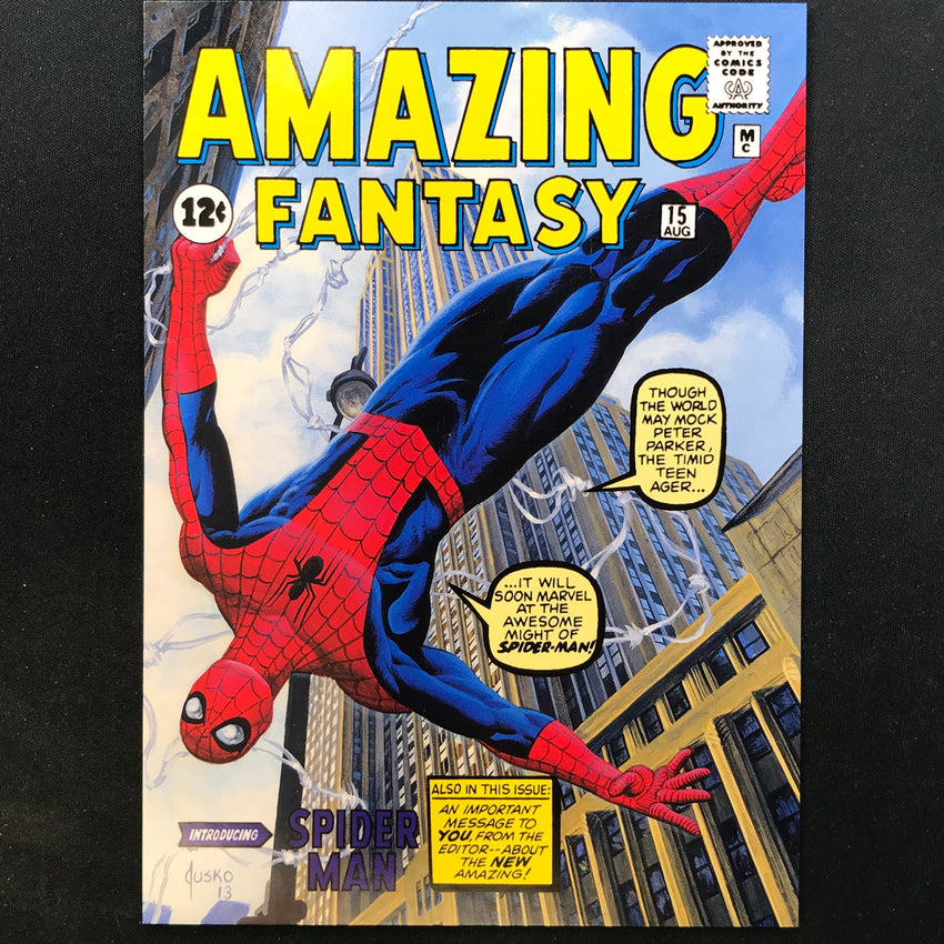 2024 Marvel Masterpieces XL SPIDER-MAN What If Base Level 5 #90
