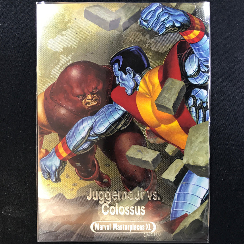 2024 Marvel Masterpieces XL JUGGERNAUT COLOSSUS Battle Spectrum #1