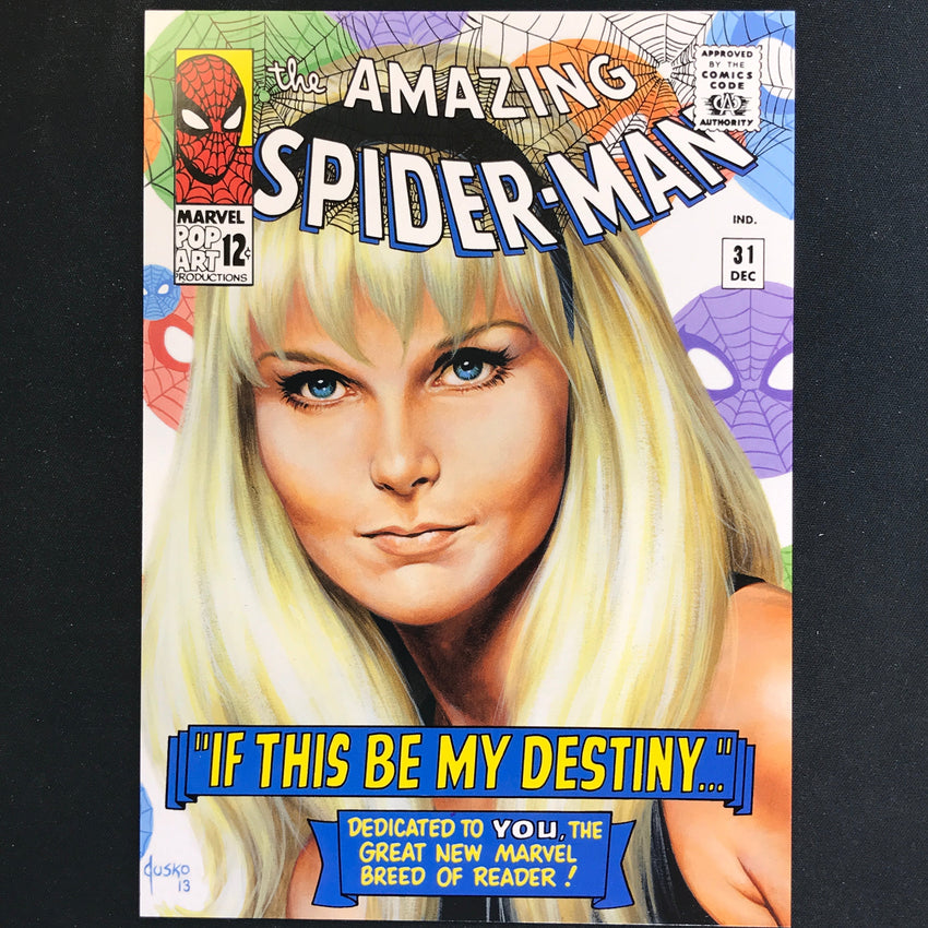 2024 Marvel Masterpieces XL GWEN STACY What If Base Level 1 #8