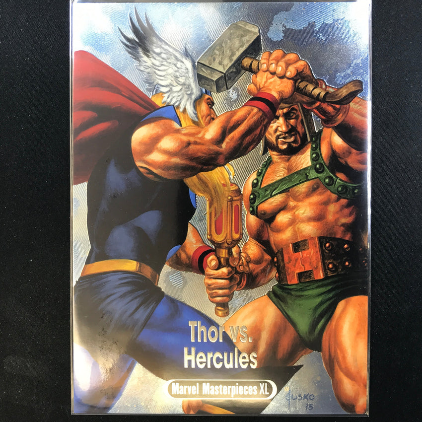 2024 Marvel Masterpieces XL THOR HERCULES Battle Spectrum #6