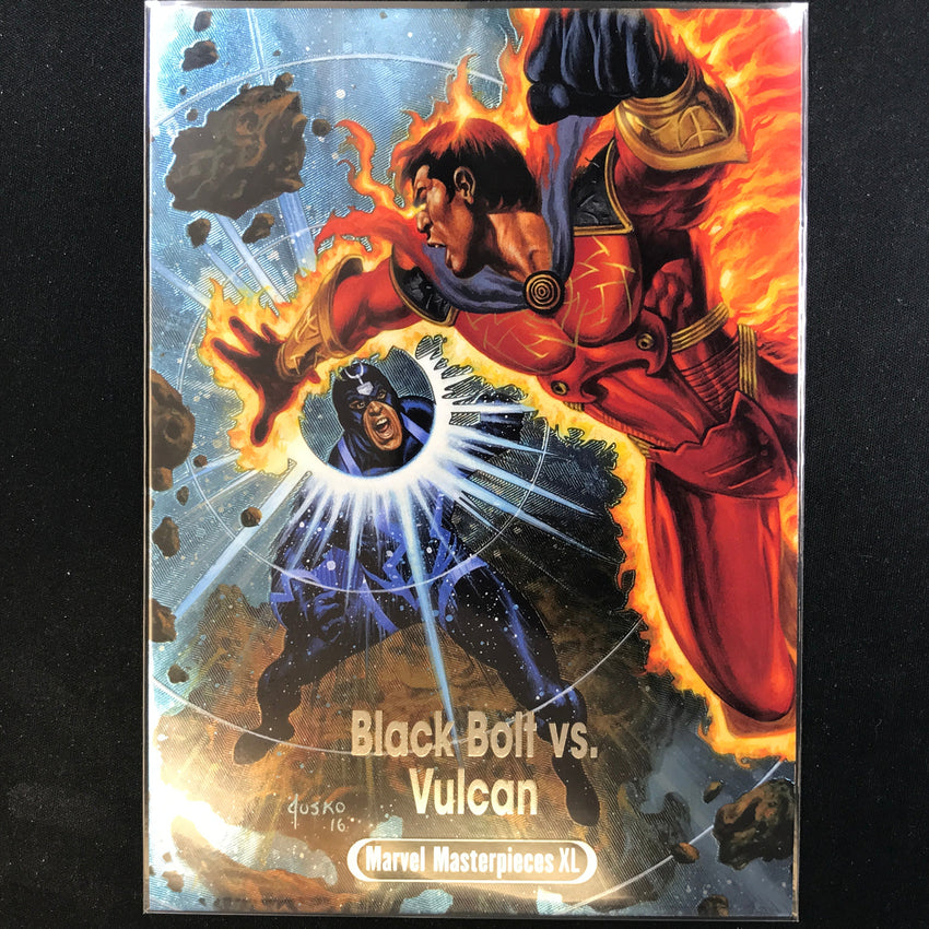 2024 Marvel Masterpieces XL BLACK BOLT VULCAN Battle Spectrum #13