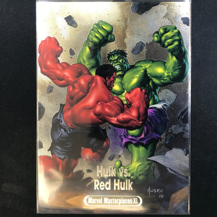 2024 Marvel Masterpieces XL HULK RED HULK Battle Spectrum #15