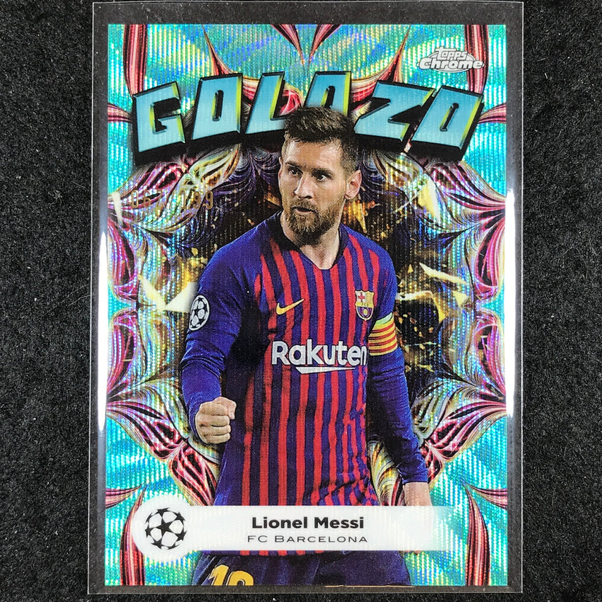 topps Chrome GOLAZO メッシ　199シリ 23-24 Topps Chrome メッシ GOLAZO 199シリ 2023-24 Topps Chrome UEFA