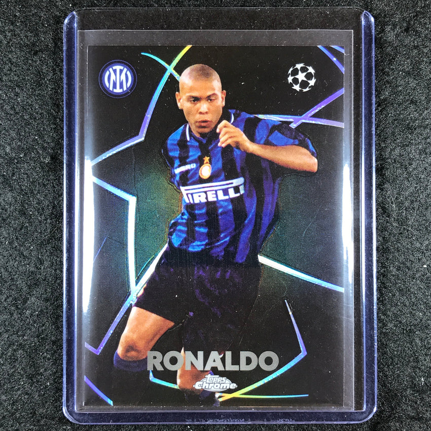 2023-24 Topps Chrome UEFA Club Comp RONALDO Shadow Etch SSP #2