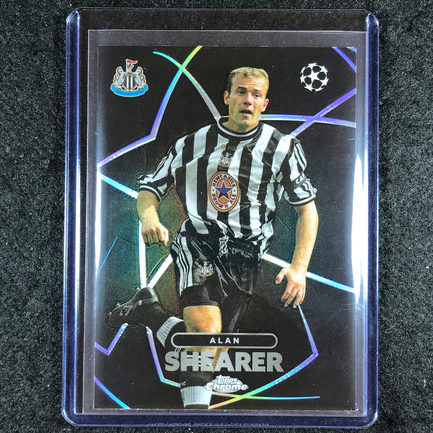 2023-24 Topps Chrome UEFA Club Comp ALAN SHEARER Shadow Etch SSP #10