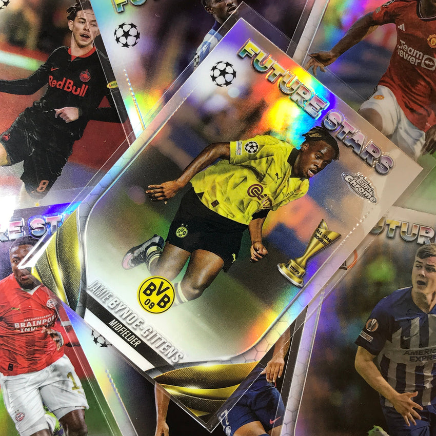 2023-24 Topps Chrome UEFA Club Comp KOBBIE MAINOO Future Stars Refractor #57