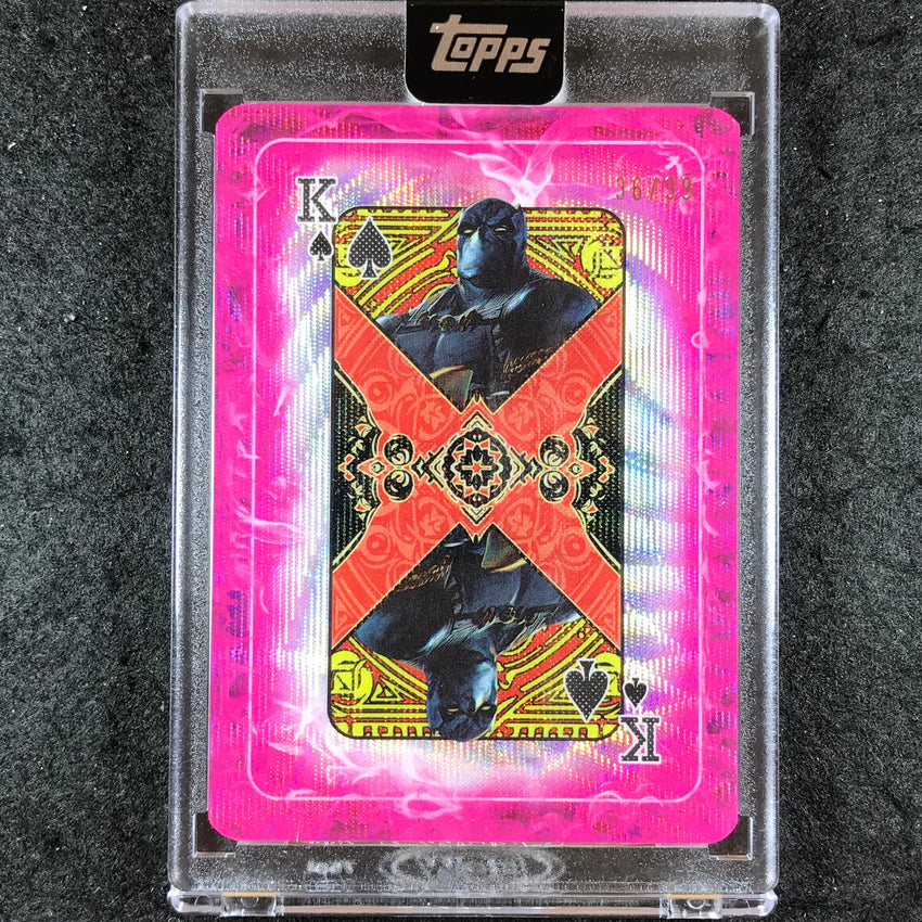 2025 Marvel Mint BLACK PANTHER Gambit's Deck Chrome Playing Card 36/99 #S-K