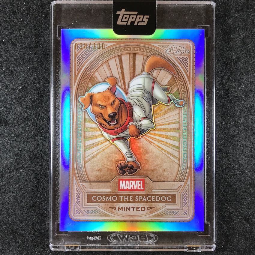 2025 Marvel Mint COSMO THE SPACEDOG Chrome Variation Bronze 38/100 #5