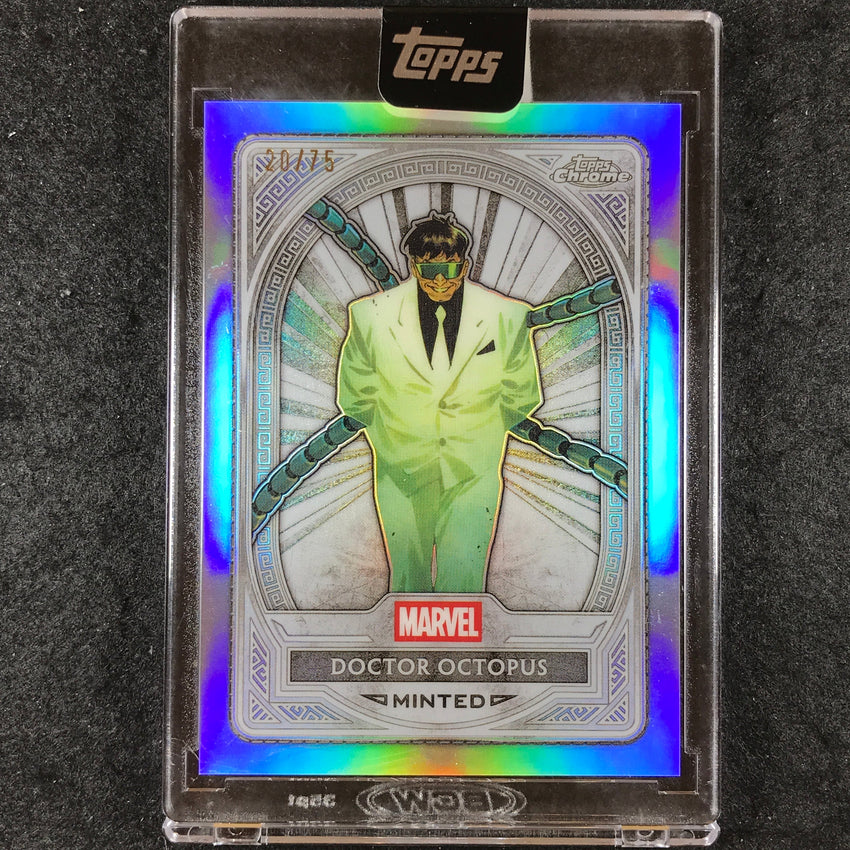 2025 Marvel Mint DOCTOR OCTOPUS Chrome Variation Silver 20/75 #75