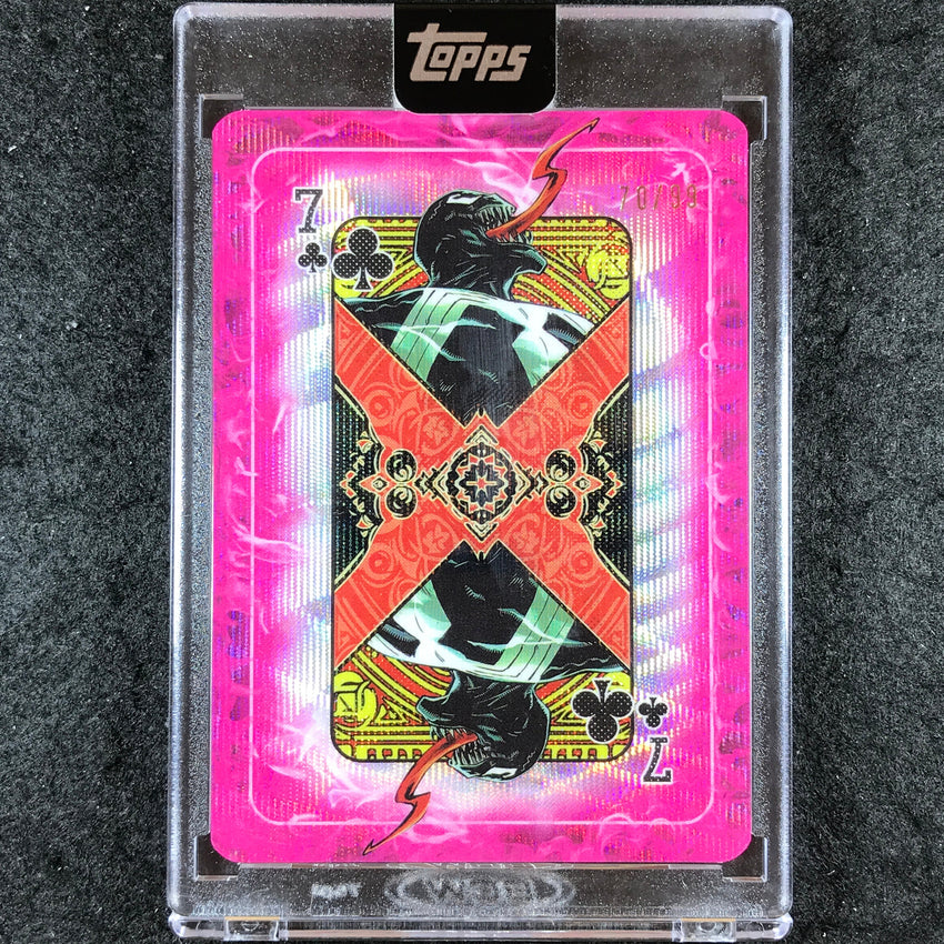 2025 Marvel Mint VENOM Gambit's Deck Chrome Playing Card 70/99 #C-7