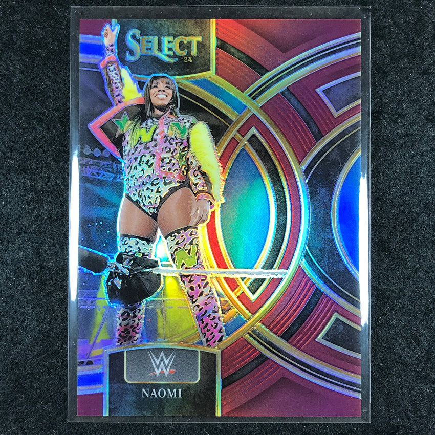 2024 Select WWE NAOMI Premier Level Maroon 74/149 #122