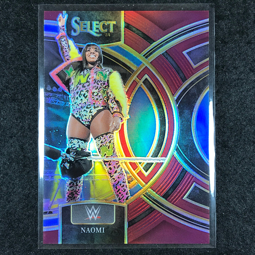 2024 Select WWE NAOMI Premier Level Maroon 148/149 #122