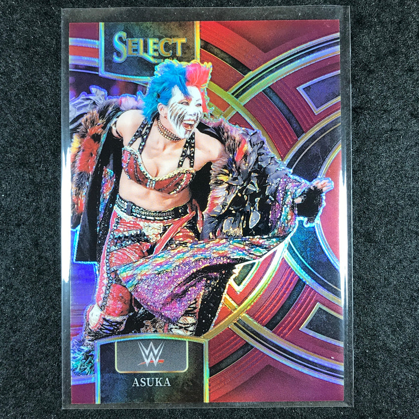 2024 Select WWE ASUKA Premier Level Maroon 145/149 #151