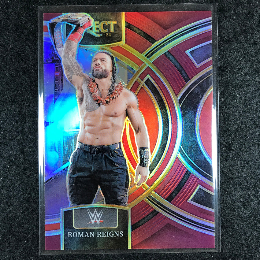 2024 Select WWE ROMAN REIGNS Premier Level Maroon 21/149 #154
