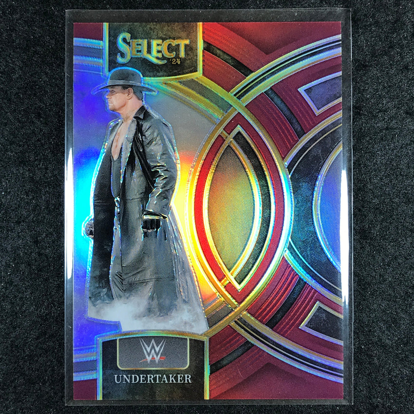 2024 Select WWE UNDERTAKER Premier Level Maroon 19/149 #158