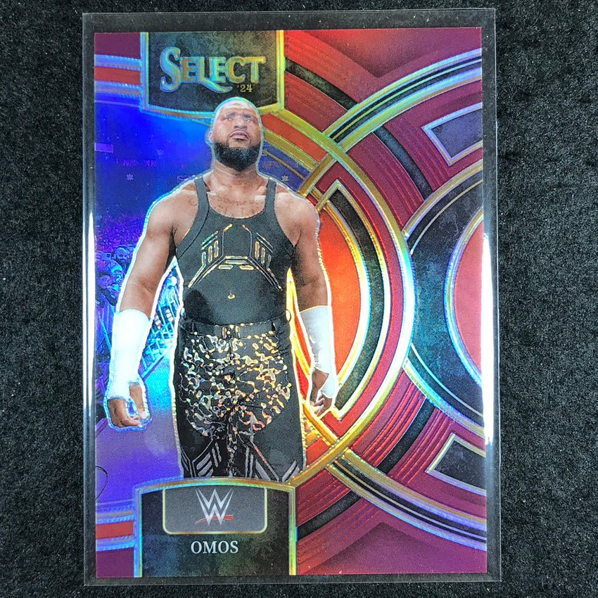 2024 Select WWE OMOS Premier Level Maroon 25/149 #162