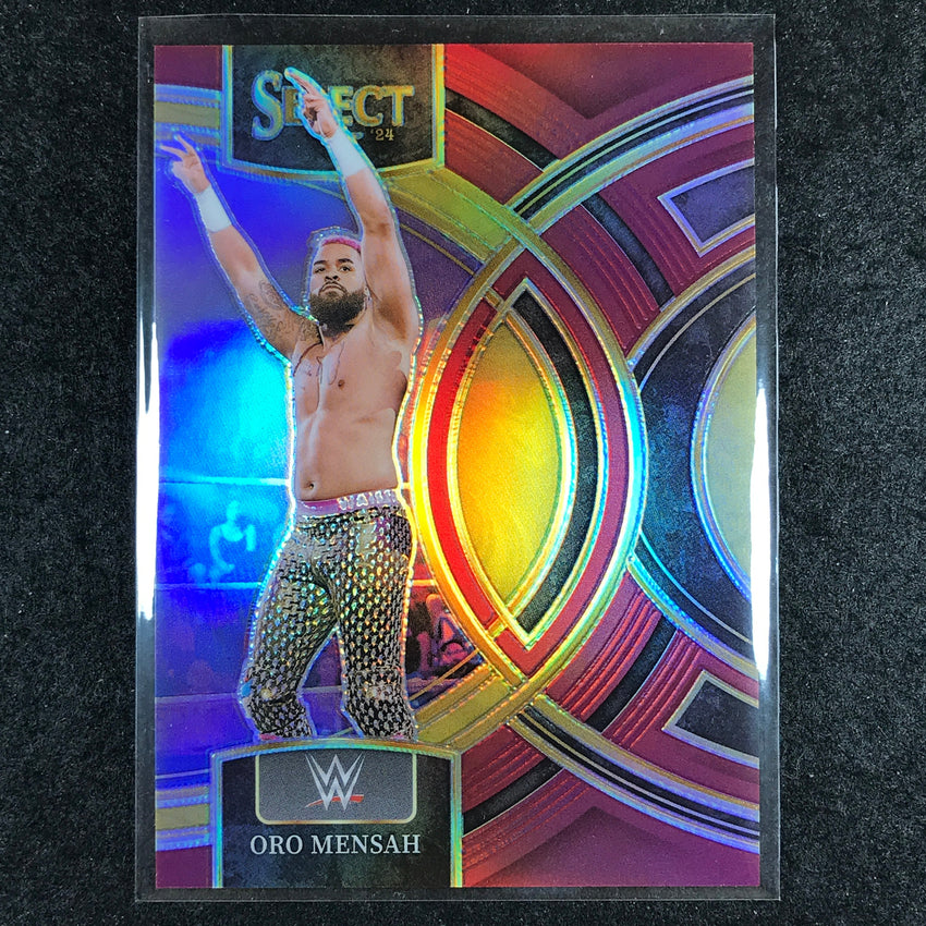 2024 Select WWE ORO MENSAH Premier Level Maroon 107/149 #172