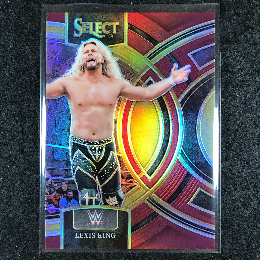 2024 Select WWE LEXIS KING Premier Level Maroon 71/149 #190
