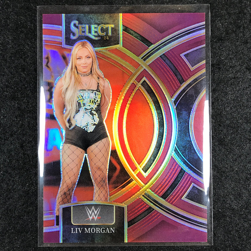 2024 Select WWE LIV MORGAN Premier Level Maroon 119/149 #200