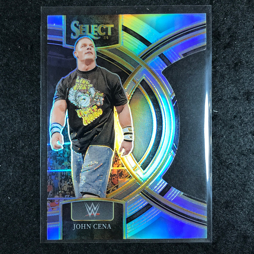 2024 Select WWE JOHN CENA Premier Level Silver Die-Cut #130