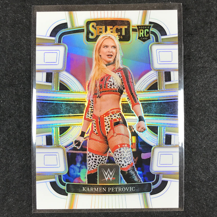 2024 Select WWE KARMEN PETROVIC Concourse Rookie White 118/125 #8