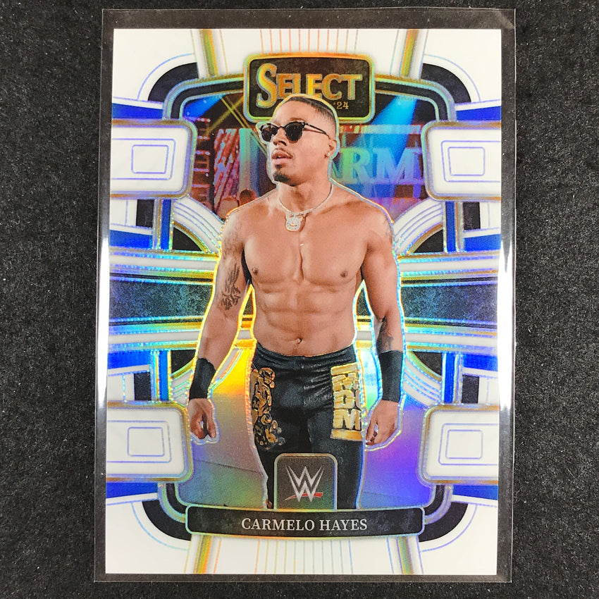 2024 Select WWE CARMELO HAYES Concourse White 111/125 #14