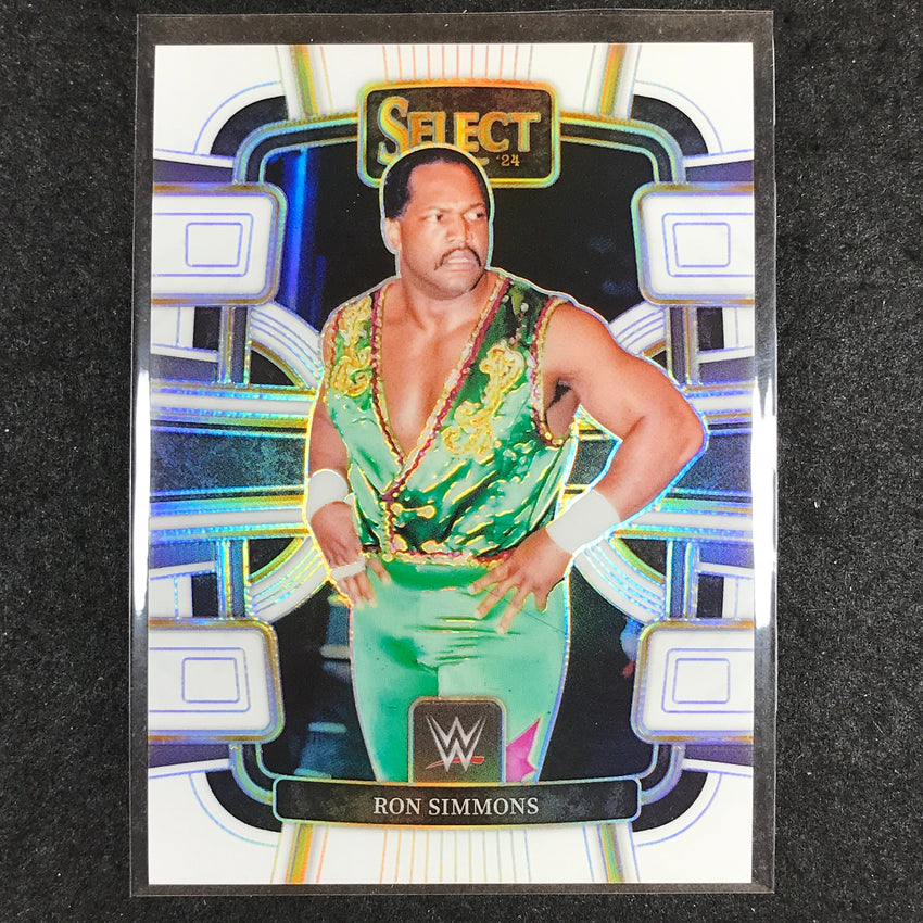 2024 Select WWE RON SIMMONS Concourse White 87/125 #15