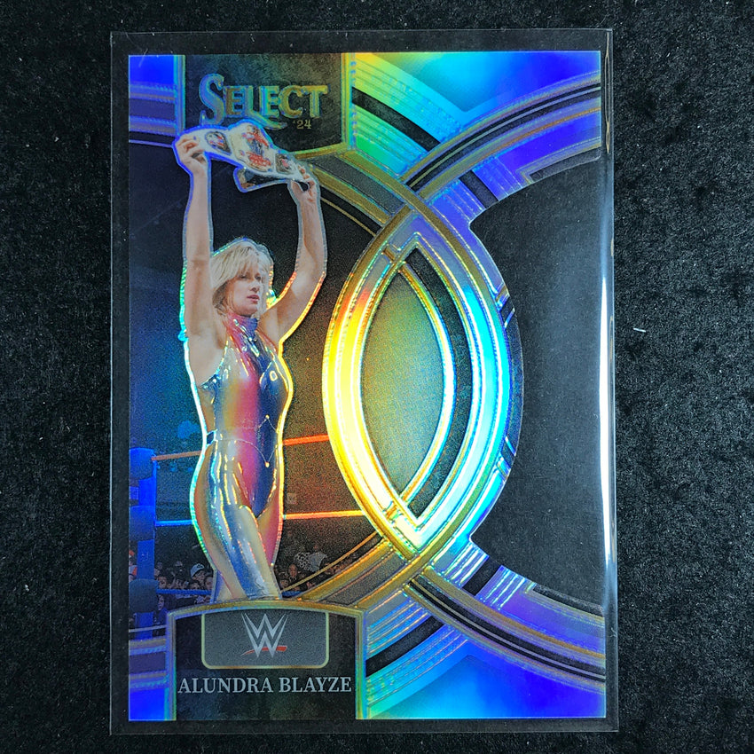2024 Select WWE ALUNDRA BLAYZE Premier Level Silver Die-Cut #131
